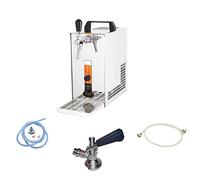 ich-zapfe Ensemble Complet - Tireuse a Biere avec Pompe à Membrane PYGMY 25/K, Machine a Biere, Pompe a Biere 1 Ligne, 35 litres/h, Professionnelle, Green Line, KeyKeg