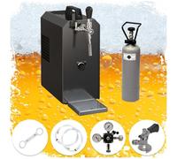 ich-zapfe Ensemble Complet Tireuse a Biere - Jet 30 Machine a Biere, Pompe a Biere 1 Ligne, 35 litres/h, Professionnelle, tête de distribution: Type M
