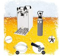 ich-zapfe Ensemble Complet Tireuse a Biere - Kontakt 40 Machine a Biere, Pompe a Biere 2 Lignes, 50 litres/h, Professionnelle, KEG:KeyKeg, KEG 2:Type A