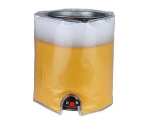 ich-zapfe Manchon de Refroidissement pour fûts de 5 litres Maintient Votre bière fraîche - Haute qualité, Température optimale, Protection du fût