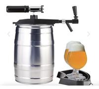 ich-zapfe Robinet Profi avec CO2 Automatique pour fût de fête de 5 litres