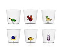 Ichendorf Animal Farm 2 Bicchiere Tumbler 35 Cl Set 6 Pz Colori Assortiti