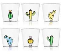 Ichendorf Desert Plants Bicchiere Tumbler 35 Cl Set 6 Pz Colori Assortiti