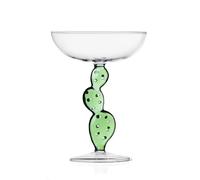 Ichendorf Milan Coupe Champagne, Cactus Verde, Collection Desert Plants, 30 cl, verre borosilicaté, fait à la main