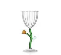 Ichendorf Milan Verre Optique Fleur Ambre | Collection Botanica | 28 cl | Verre borosilicate | Fait à la main