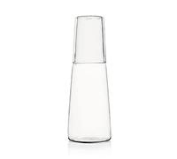 Ichendorf Milano 0.093598428 Set eau bouteille + verre transparent