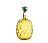 Ichendorf Milano Bouteille Ananas, collection Fruits & Flowers, 110 cl, verre borosilicate, fait main
