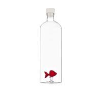 Ichendorf Milano Bouteille poisson rouge, collection Animal Farm, 115 cl, verre borosilicaté, fait à la main