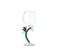 Ichendorf Milano Calice Écureuil, Collection Animal Farm, 35 cl, verre borosilicate, fait à la main