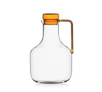 Ichendorf Milano Carafe transparente bouchon ambre collection Liberta
