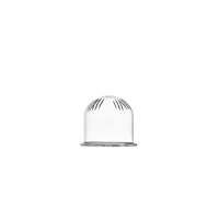 Ichendorf Milano Filtre pour théière basse, Collezione Piuma, verre Borosilicate Fabriqué à la main