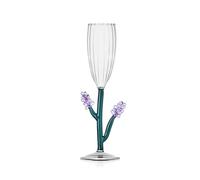 Ichendorf Milano Flute Lavanda Collection Botanique 16 cl Verre borosilicate, fait main