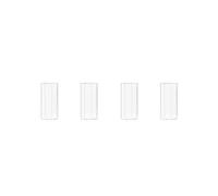 Ichendorf Milano Lot de 4 Long Drink, collection Octave, 45 cl, verre borosilicate, fait à la main