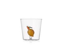 Ichendorf Milano Lot de 4 Tumbler Assortis, Collection Fruits & Flowers, 35 cl, verre borosilicaté, fait main