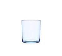 Ichendorf Milano Lot de 4 Tumbler, Collection Méditerranée, Bleu Glace, 40 cl, Verre