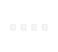 Ichendorf Milano Lot de 4 verres à eau, collection Octave, 35 cl, verre borosilicaté, fait à la main