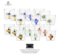 Ichendorf Milano Marine Garden Set de 18 Verres Tumbler Multicolore 352.053S