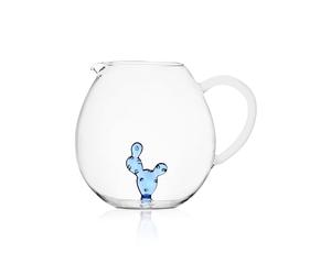 Ichendorf Milano Pichet Cactus Bleu | Collection Desert Plants | 290 cl | Verre borosilicate | Fait à la main