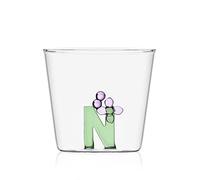 Ichendorf Verre Collection Greenwood Alphabet Fleuri Lettre N
