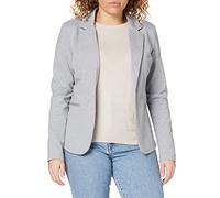 ICHI 20101801, Veston Femme, Gris - Grau (Grey Melange 10020), 38 (Taille fabricant: M)