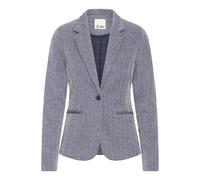 ICHI Blazer 'ICHKate' bleu chiné / blanc, Taille 36