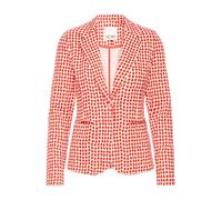 ICHI Blazer 'Ihkate' écru / rouge, Taille 36