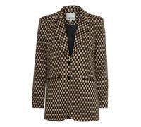 ICHI Blazer 'Kate' beige / marron, Taille 42