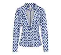 ICHI Blazer 'KATE' bleu / blanc, Taille 42