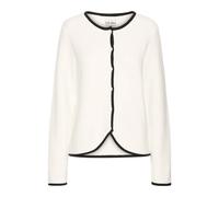 Ichi - CA Strik Cardigan - Femme - Pulls - Blanc - Taille: 44 FR