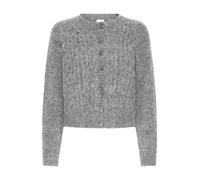 ICHI Cardigan 'IHBELABLUE' gris foncé, Taille XL