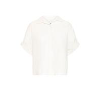 Ichi, Femme, Blouses et Chemises, Blanc, Taille: 40 FR Cloud Dancer Chemisier Féminin avec Manches Bouffantes