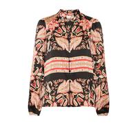 ICHI Chemisier 'Brigitte' mélange de couleurs / noir, Taille M