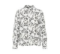 ICHI Chemisier 'IH VALOR' gris / gris clair / noir / blanc, Taille XS