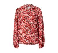 ICHI Chemisier 'IH VERA' rouge sang / canneberge / noir / blanc, Taille S