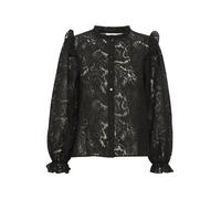 ICHI Chemisier 'IH YARROW' noir, Taille XS