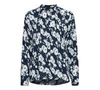 ICHI Chemisier 'IHMarrakech' marine / blanc, Taille M
