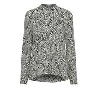 ICHI Chemisier 'Marrakech' noir / blanc cassé, Taille S