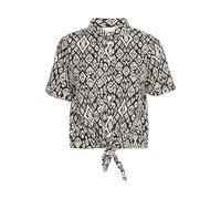 ICHI Chemisier noir / blanc, Taille XS