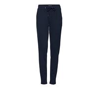 ICHI Pantalon de survêtement IHKATE PA2 – Stretch, coupe étroite, taille élastique – Total Eclipse XS