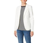 ICHI Blazer femme IHKATE BL – court, 1 bouton, stretch – Cloud Dancer M