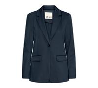Ichi - Élégant Blazer Long Total Eclipse - Femme - Vestes - Bleu - Taille: 46 FR