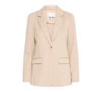 Ichi - Élégante Veste Blazer en Doeskin - Femme - Vestes - Beige - Taille: 36 FR