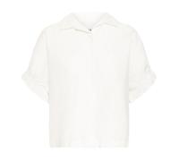 Ichi, Femme, Blouses et Chemises, Blanc, Taille: 40 FR Cloud Dancer Chemisier Féminin avec Manches Bouffantes