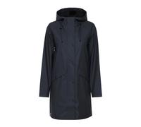 Ichi, Femme, Manteaux, Bleu, Taille: 48 FR Veste Total Eclipse avec Capuche Ajustable