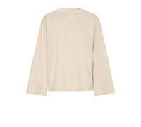 Ichi, Femme, Tops, Beige, Taille: 44 FR T-shirt Classique à Manches Longues Doeskin