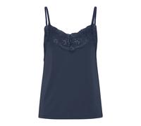 Ichi, Femme, Tops, Bleu, Taille: 42 FR Haut en Dentelle Total Eclipse