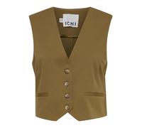 ICHI Gilet de costume 'IHSimonse' olive, Taille 40