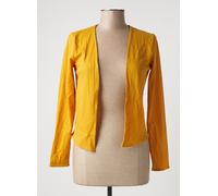 ichi gilets femme de couleur jaune 40