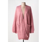 ichi gilets femme de couleur rose 38