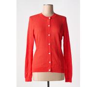 ichi gilets femme de couleur rouge 36